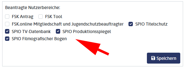 SPIO Services beantragen